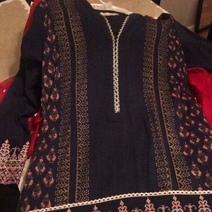 Pakistani/ indian shalwar kameez partywear new!